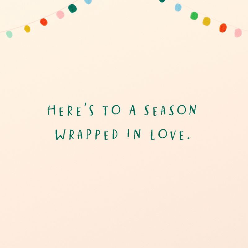 slide 3 of 4, Carlton Cards Christmas Card Wrapped in Love Whimsical Critters Includes Envelope, 1 ct