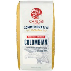 Cafe Ole by H-B CAFE Olé by H-B Commemorative Collection Whole Bean Dark Roast Colombian Coffee - 12 oz
