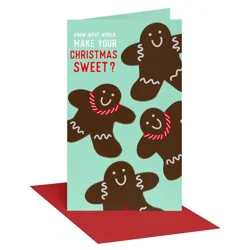 Recycled Paper Greetings Christmas Money Gift Card Holder Make Your Christmas Sweet