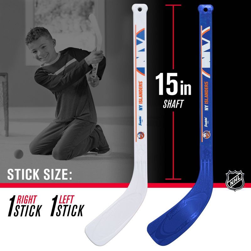 slide 5 of 8, NHL New York Islanders Mini 2pk Hockey Set, 2 ct