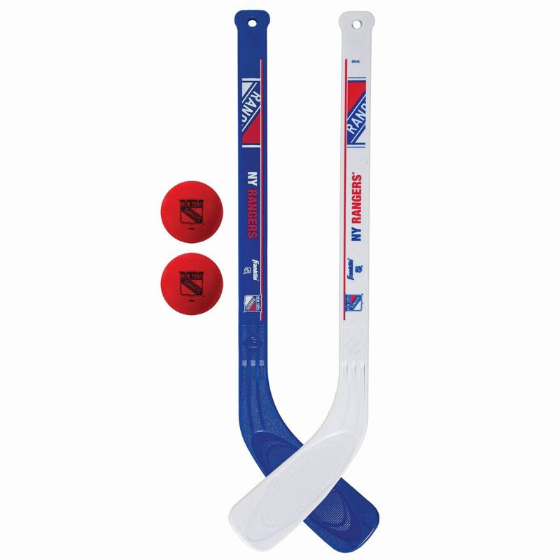 slide 1 of 7, NHL New York Rangers Mini 2pk Hockey Set, 2 ct