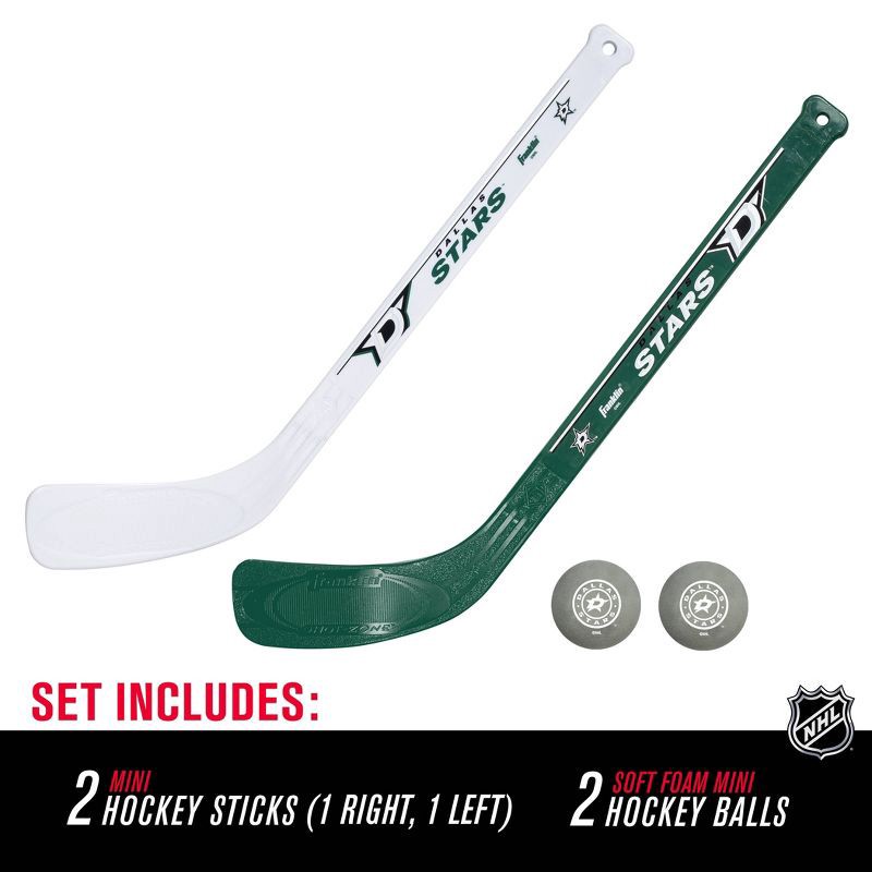 slide 2 of 9, NHL Dallas Stars Mini 2pk Hockey Set, 2 ct