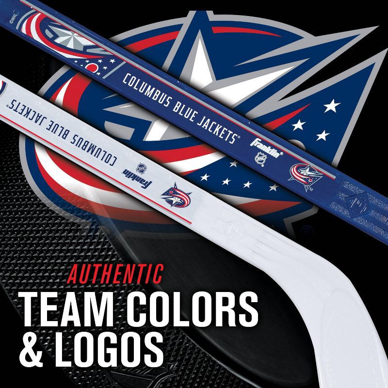 slide 7 of 8, NHL Columbus Blue Jackets Mini 2pk Hockey Set, 2 ct
