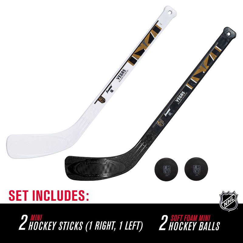 slide 5 of 8, NHL Vegas Golden Knights Mini 2pk Hockey Set, 2 ct