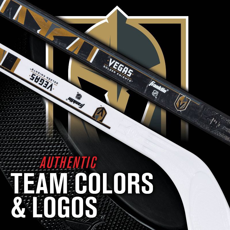 slide 7 of 8, NHL Vegas Golden Knights Mini 2pk Hockey Set, 2 ct