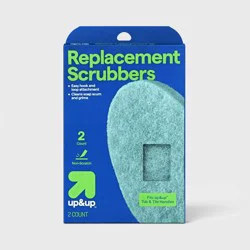 Replacement Head Tub And Tile Non-Scratch Brush and Scrubber Refills - 2pk - up&up™
