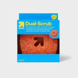 Double-Sided Temperature Sensitive Scrubber with Sponge - up&up™: Melamine Material, 5" Height