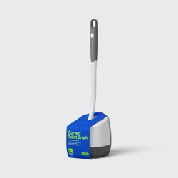 Corner Toilet Bowl Brush and Holder - up&up™