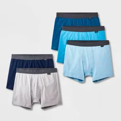 Men's 5pk Boxer Briefs - Goodfellow & Co™ Gray M