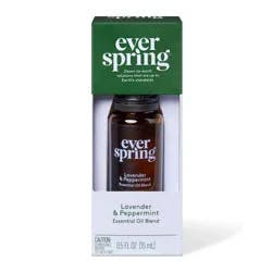 Essential Oil Blend Lavender & Peppermint Essential Oil - 0.5 fl oz - Everspring™