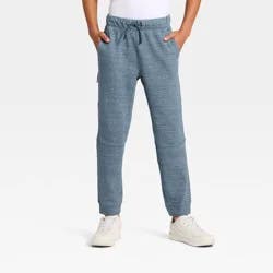 Boys' Siro Ponte Jogger Pants - All In Motion™ Dark Blue L