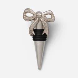 Bow Wine Stopper Silver - Threshold™