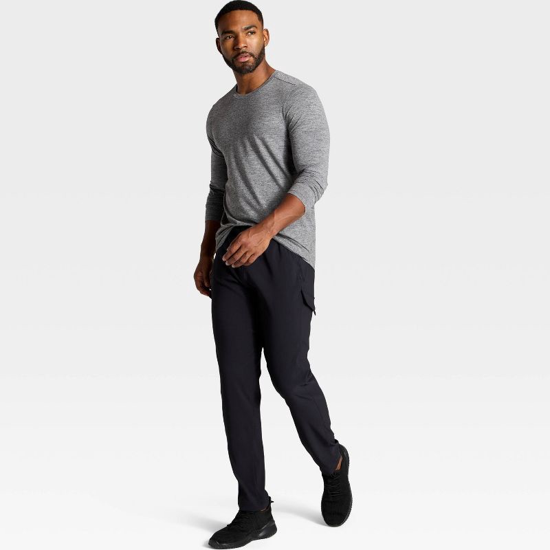 slide 3 of 3, Men's DWR Pants - All In Motion™ Black S, 1 ct