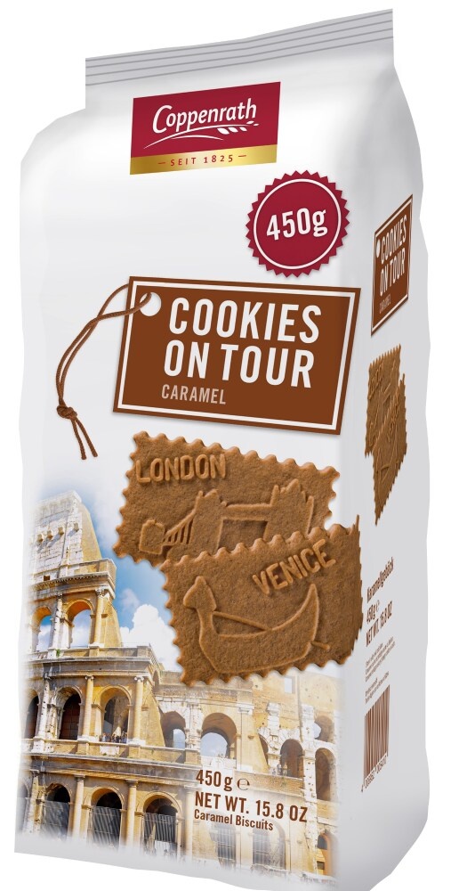 slide 1 of 1, Coppenrath Caramel Cookies On Tour, 15.8 oz