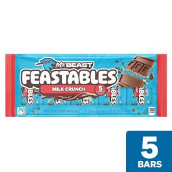 Feastables Milk Chocolate Crunch - 6.17oz/5ct