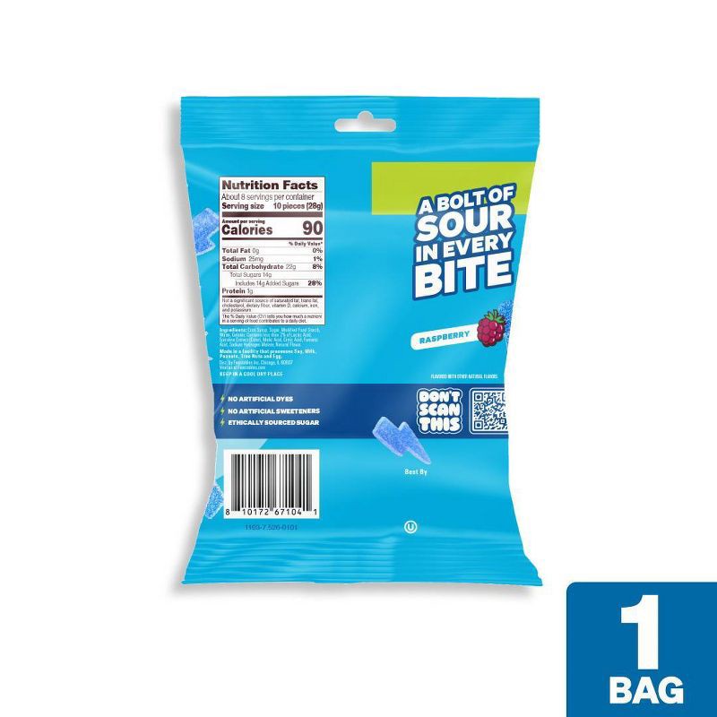 slide 2 of 6, Feastables Sour Strikes Gummy Candies - Blue Raspberry - 7.5oz, 7.5 oz