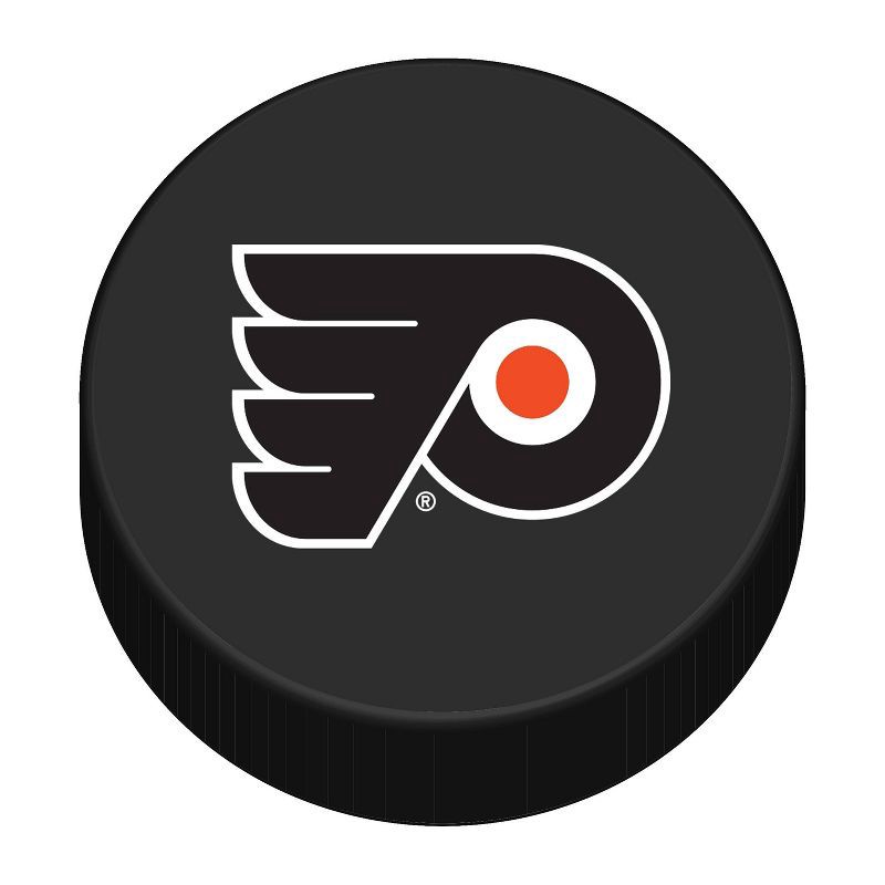 slide 1 of 1, NHL Philadelphia Flyers Micro Foam Puck, 1 ct
