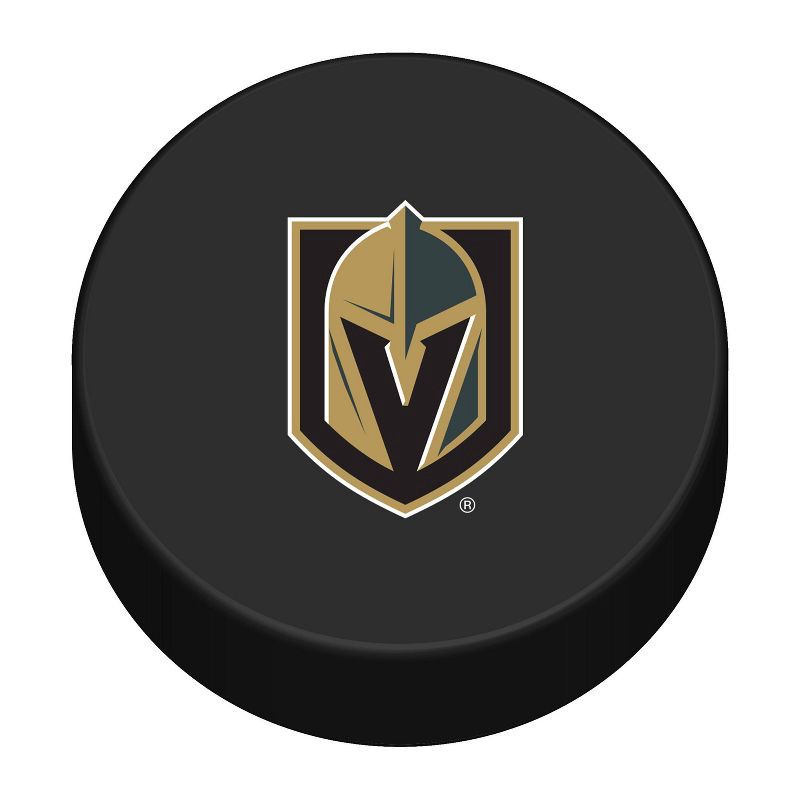 slide 1 of 1, NHL Vegas Golden Knights Micro Foam Puck, 1 ct