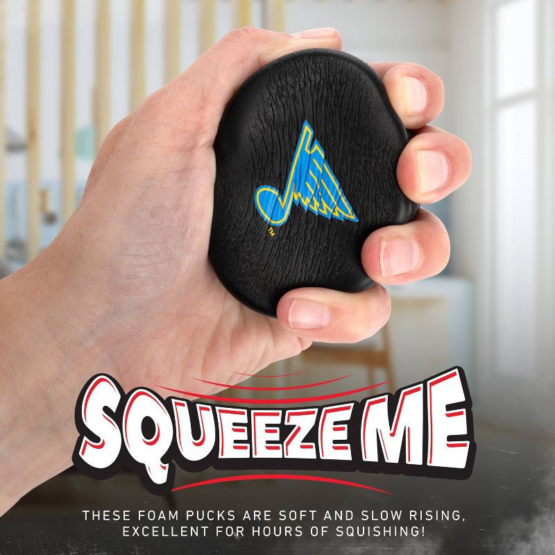slide 7 of 9, NHL St. Louis Blues Micro Foam Puck, 1 ct