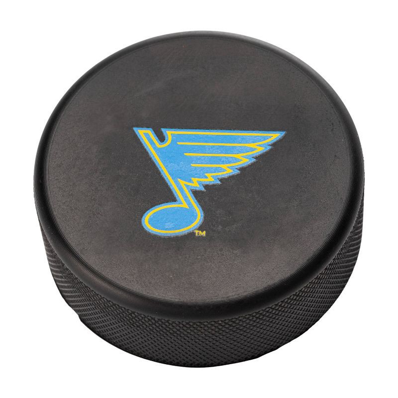 slide 1 of 9, NHL St. Louis Blues Micro Foam Puck, 1 ct