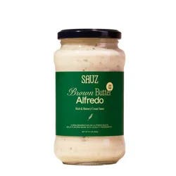 Sauz Brown Butter Alfredo Rich and Buttery Cream Sauce - 14.1oz