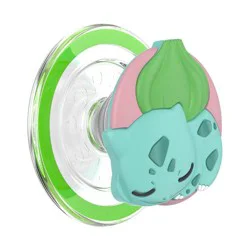 PopSockets Pokémon Magnetic Phone Grip with MagSafe Adapter Ring - Sleepy Bulbasaur