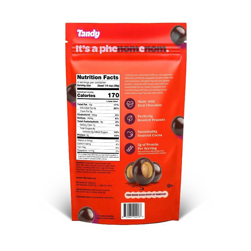 slide 2 of 7, Tandy Chocolate Protein NomNoms - Peanut Buttery Peanut - 4.2oz, 4.2 oz