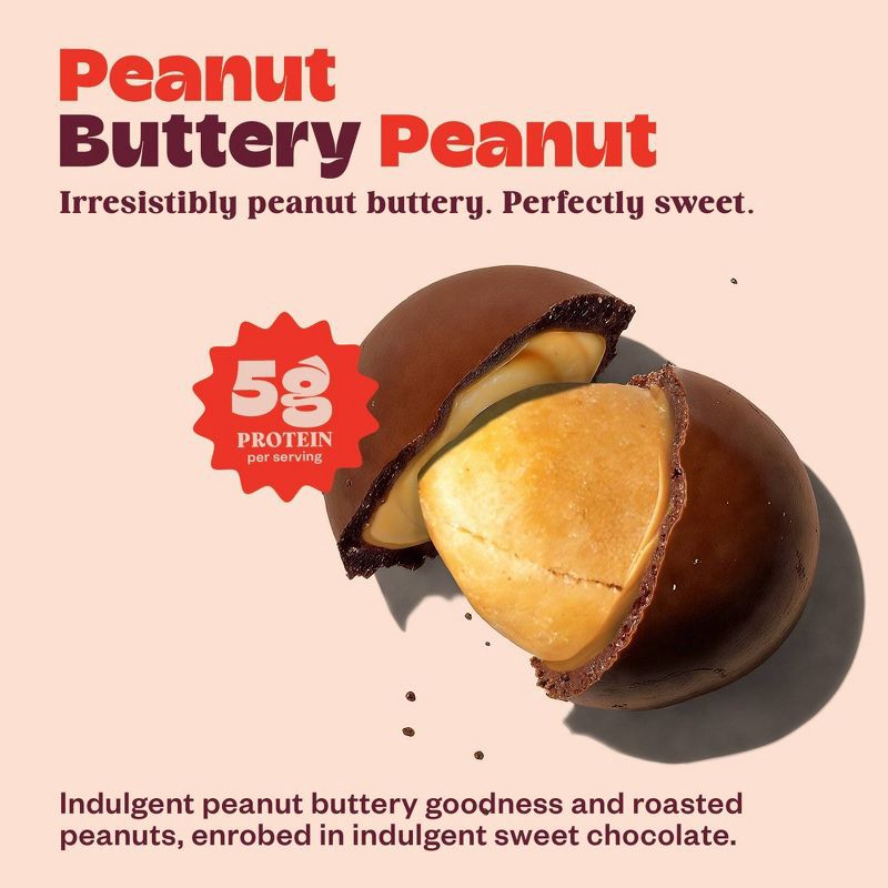 slide 4 of 7, Tandy Chocolate Protein NomNoms - Peanut Buttery Peanut - 4.2oz, 4.2 oz