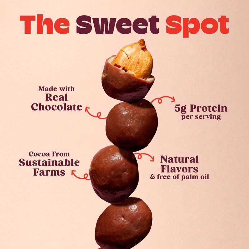 slide 5 of 7, Tandy Chocolate Protein NomNoms - Peanut Buttery Peanut - 4.2oz, 4.2 oz