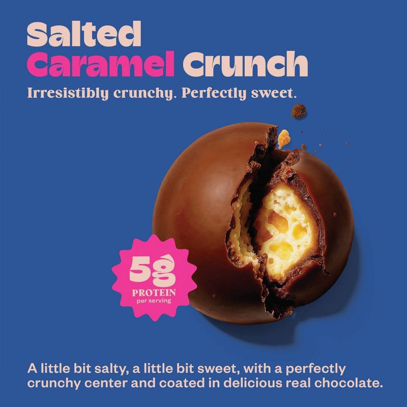 slide 4 of 7, Tandy Chocolate Protein NomNoms - Salted Caramel Crunch - 4.2oz, 4.2 oz