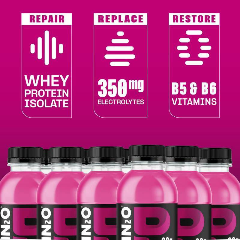 slide 6 of 6, Protein2O Protein20 Electrolytes Mixed Berry Flavored Water - 16.9 fl oz, 16.9 fl oz