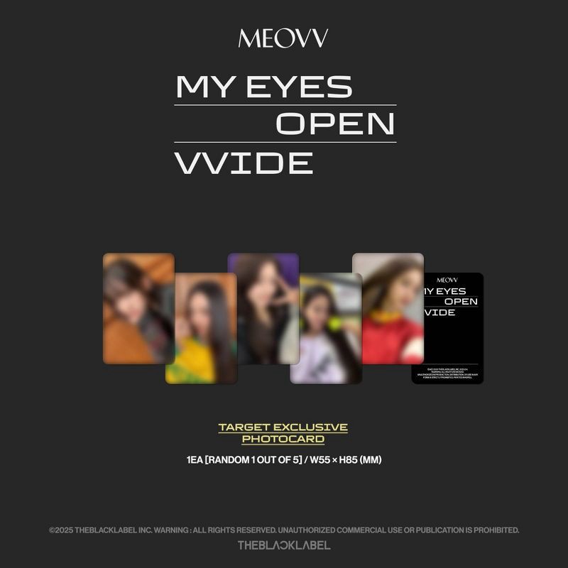 slide 2 of 4, Universal Music Group Meovv - Meovv 1st EP Album 'MY Eyes Open Vvide' (Target Exclusive, CD), 1 ct
