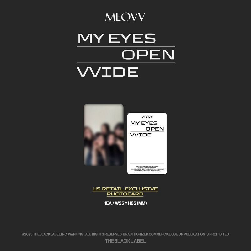 slide 3 of 4, Universal Music Group Meovv - Meovv 1st EP Album 'MY Eyes Open Vvide' (Target Exclusive, CD), 1 ct