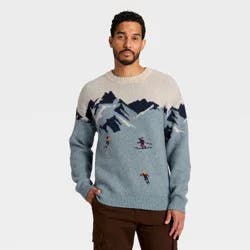 Men's Ski Scenic Sweater - Goodfellow & Co™ Blue XL
