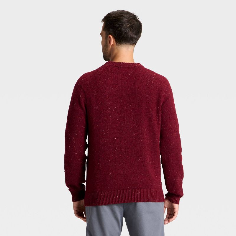 slide 2 of 3, Men's Penguin Sweater - Goodfellow & Co™ Red S, 1 ct