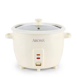 Aroma 16 Cup Rice Cooker with Pop Up Steam Tray