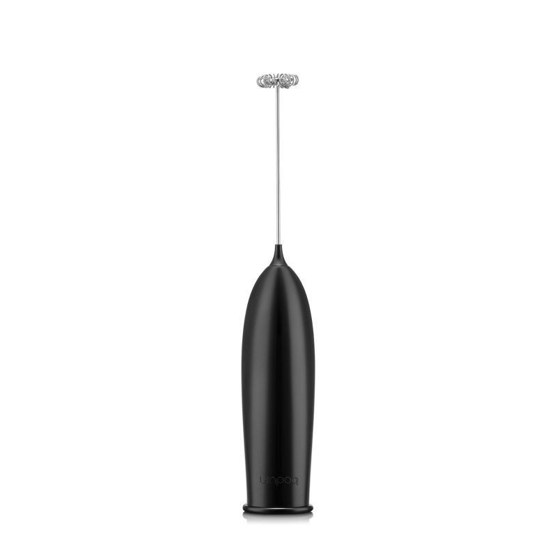 slide 1 of 4, Bodum Schiuma Rechargeable Milk Frother Black, 1 ct
