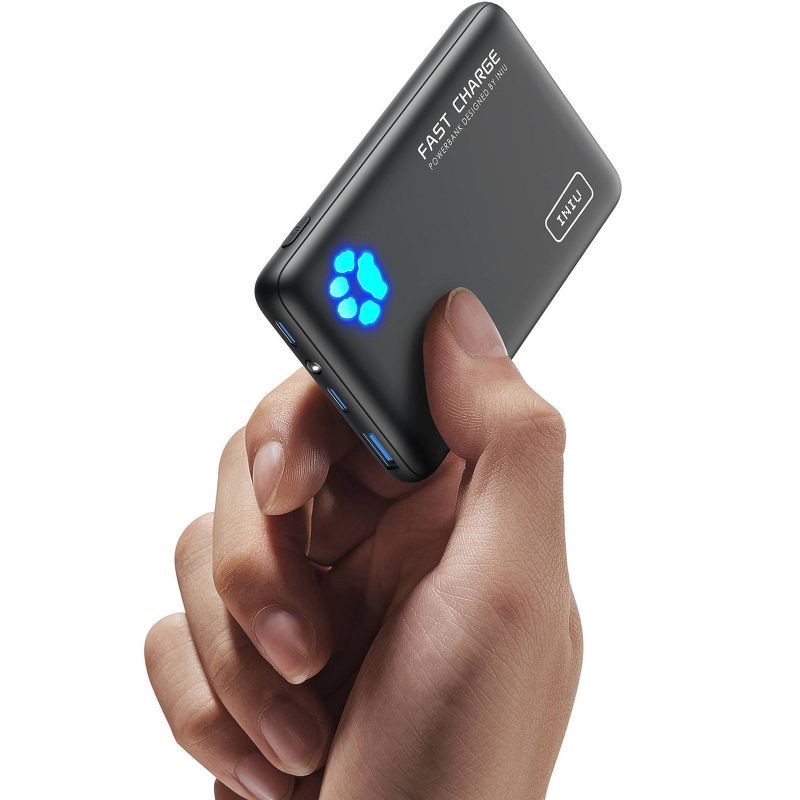 slide 2 of 9, INIU PowerPaw 10000 - Black, 1 ct