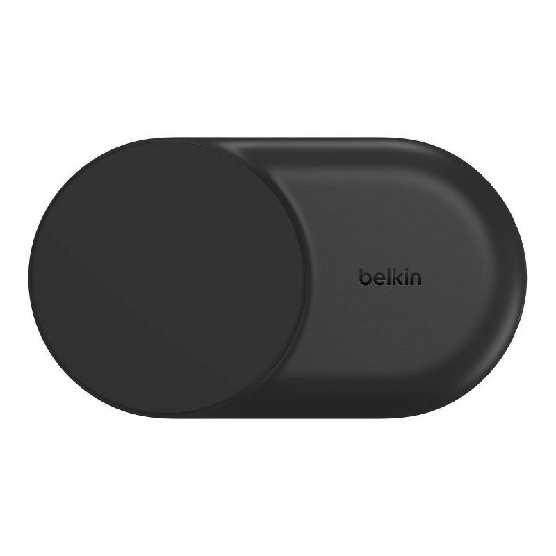slide 3 of 10, Belkin 25W Qi2 3-in-1 Stand - Black, 1 ct