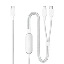 Anker 4' USB-C to 2 USB-C Cable - Gray