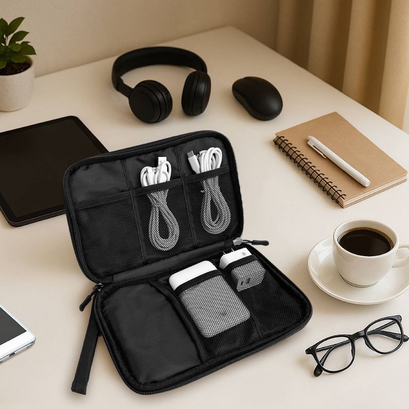 slide 2 of 9, Just Wireless Tech Accessory Pouch, 1 ct