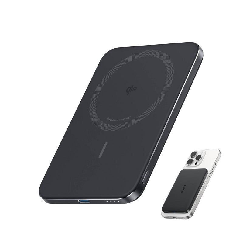 slide 4 of 7, Anker Qi2 5000 mAh Magnetic Battery, 1 ct