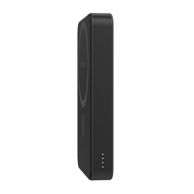 slide 4 of 5, myCharge 10000mAh 20W CliqAir Qi2 Wireless Magnetic Power Bank - Black, 1 ct