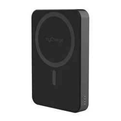 myCharge 10000mAh 20W CliqAir Qi2 Wireless Magnetic Power Bank - Black