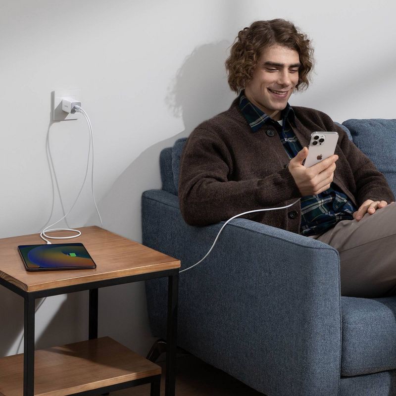 slide 4 of 4, Anker 47W Wall Charger, 1 ct
