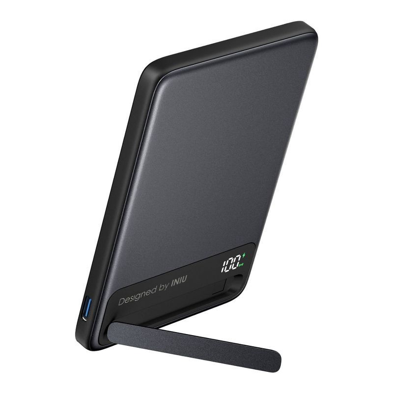 slide 6 of 9, INIU MagPro Slim 5000 Powerbank - Black, 1 ct