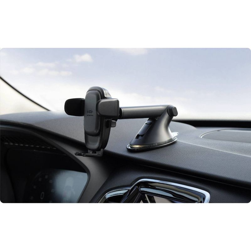 slide 8 of 8, iOttie Easy One Touch 6 Dash & Windshield Mount - Black: Adjustable Mobile Phone Holder, 1 ct