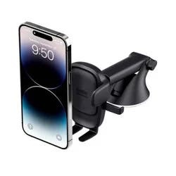 iOttie Easy One Touch 6 Dash & Windshield Mount - Black: Adjustable Mobile Phone Holder