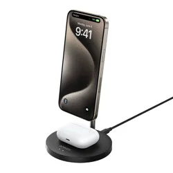 Anker Qi2.2 25W Wireless Stand with Battery Charger
