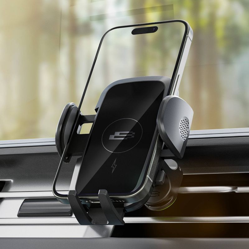 slide 3 of 8, Bracketron PwrUp TripGrip Window/Dash Mount - Black, 1 ct